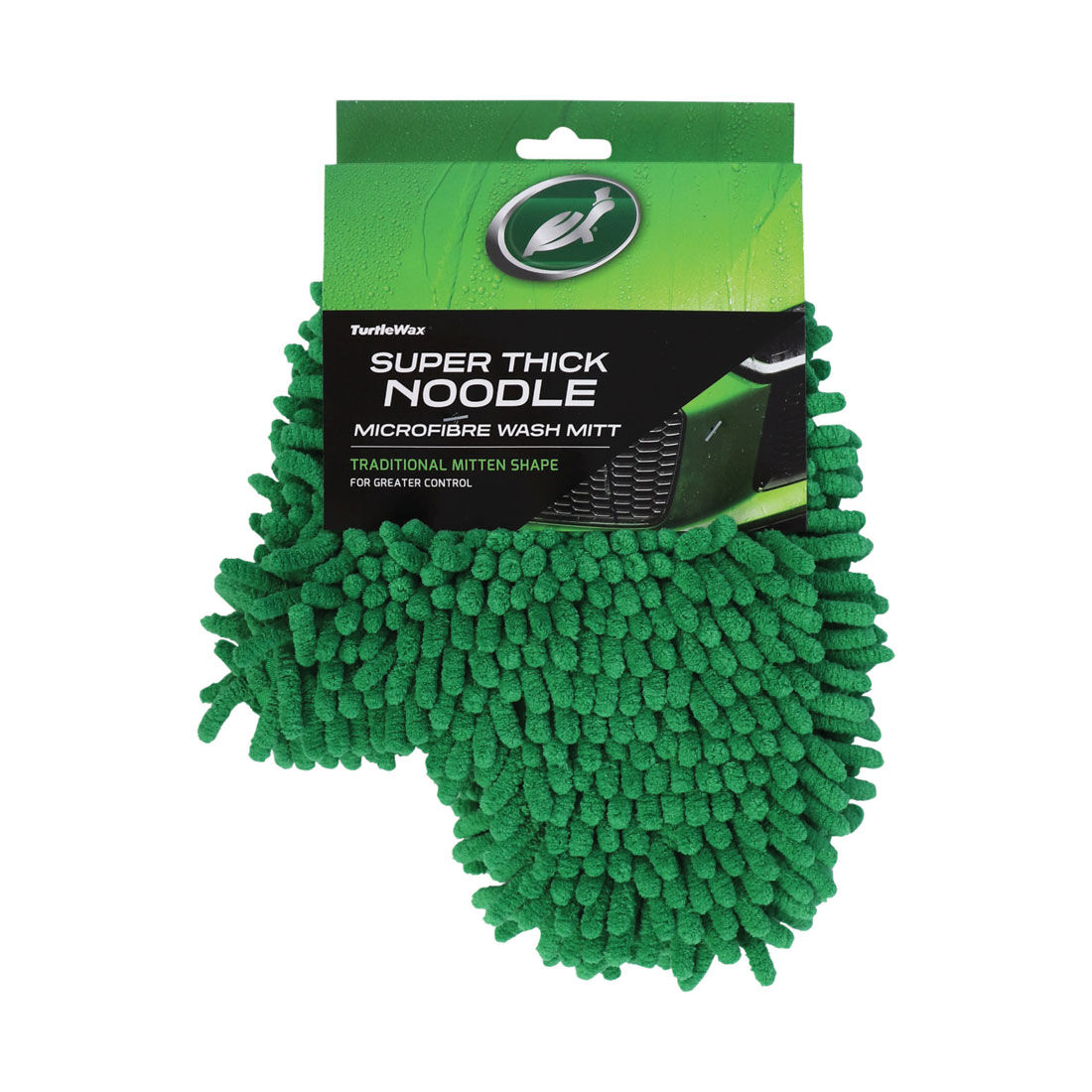 Turtle Wax Super Thick Noodle Microfibre Wash Mitt, , scanz_hi-res