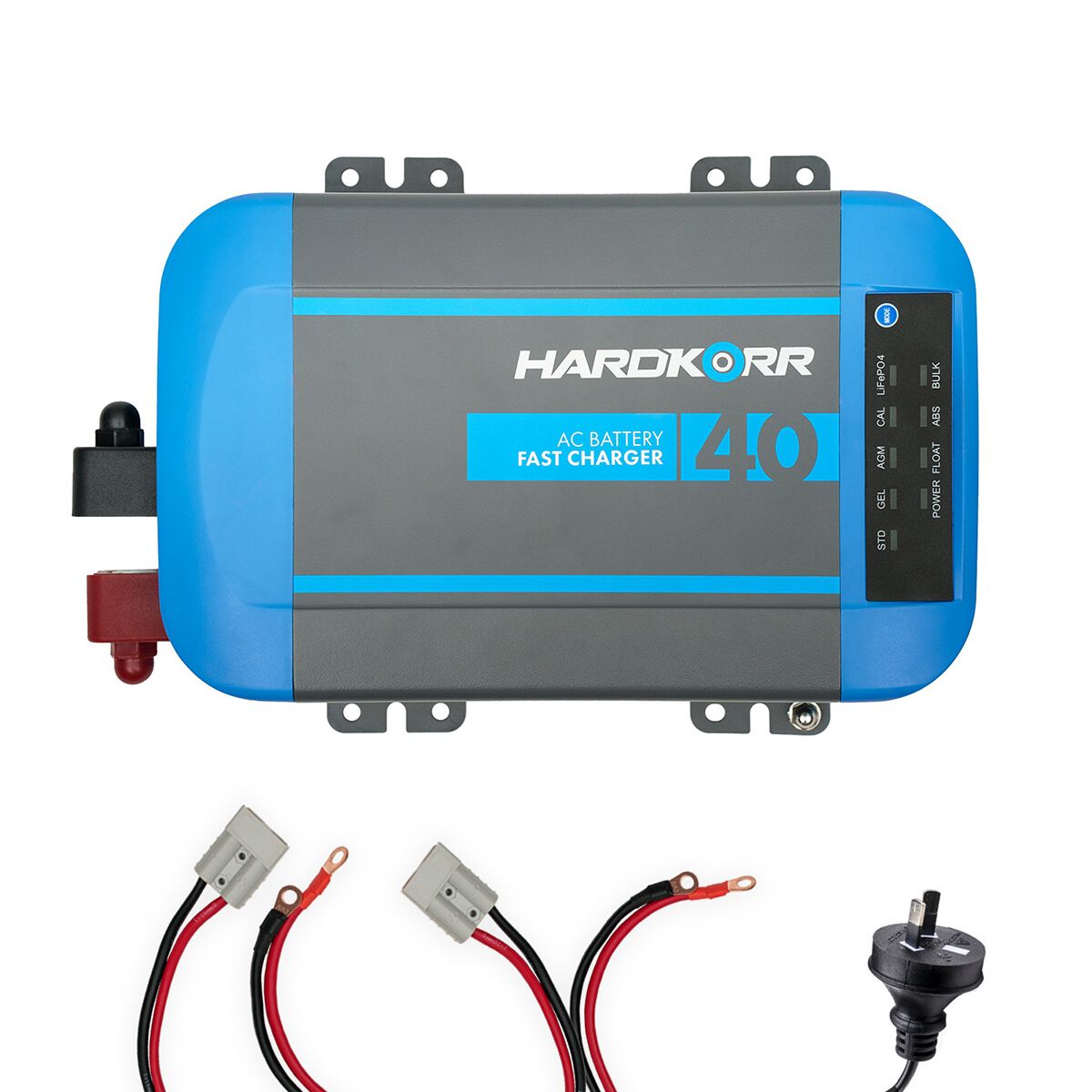 Hardkorr 40A 12V AC 3 Stage Battery Charger, , scanz_hi-res