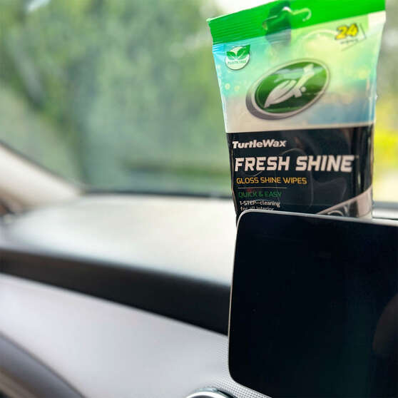 Turtle Wax Fresh Shine Gloss Wipes 24 Pack, , scanz_hi-res