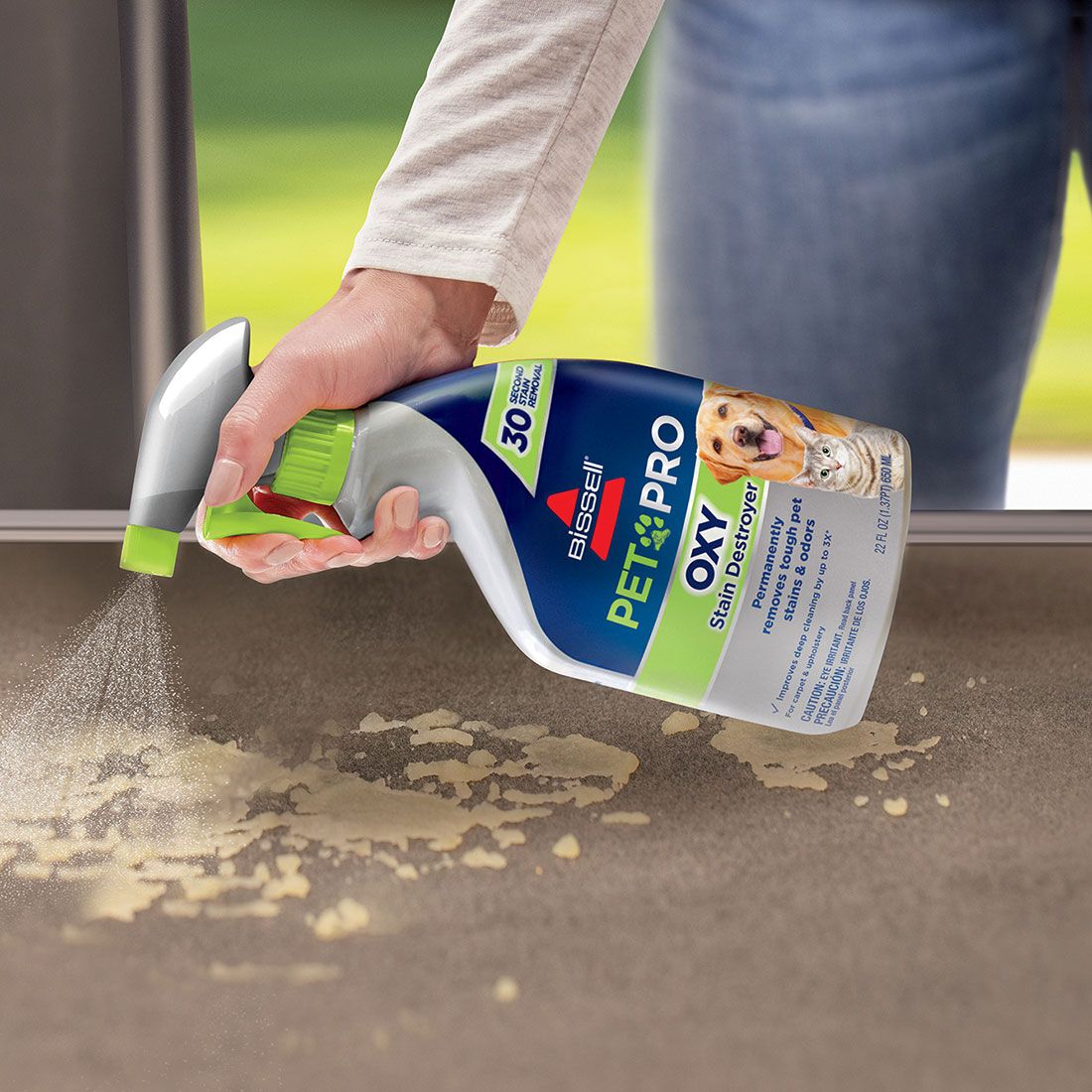 Bissell Pet Pro Oxy Stain Destroyer Spray - 650ml, , scanz_hi-res