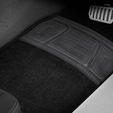 Skechers Carpet Floor Mats Black Front & Rear Set, , scanz_hi-res