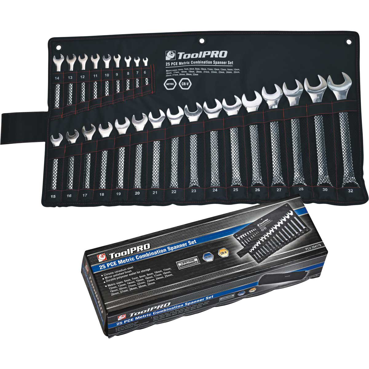 Professional top spanner set