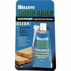 Selleys Liquid Nails - Clear, 80g, , scanz_hi-res