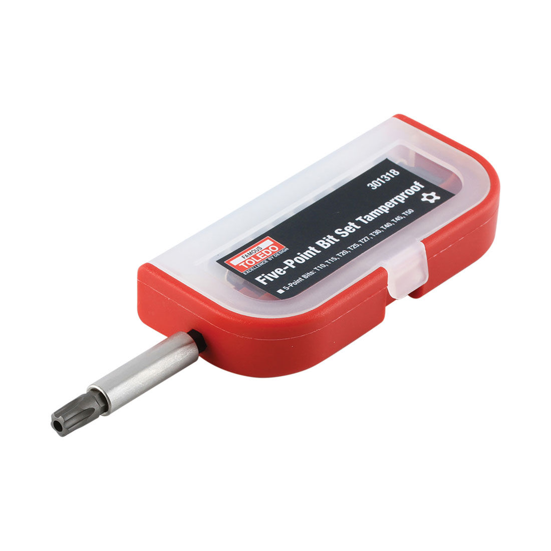 Toledo Torx Bit Set 5 Point 11 Piece, , scanz_hi-res