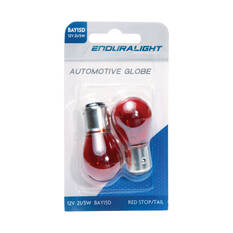 ENDURALIGHT Automotive Globes - Red Stop/ Tail 12V, 21/5W, BAY15D, , scanz_hi-res