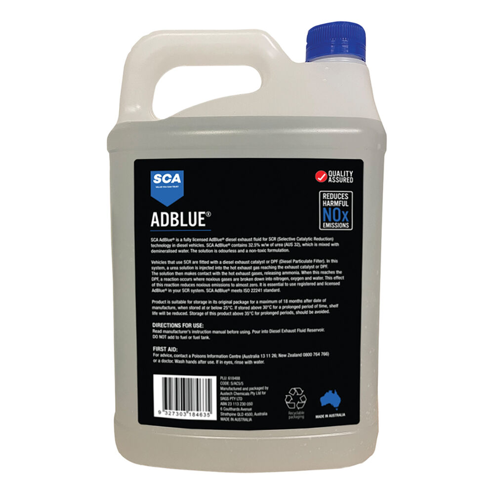 SCA AdBlue Diesel Exhaust Fluid 5L