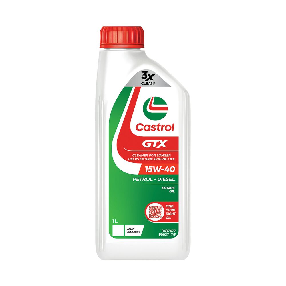 Castrol GTX Ultra Clean Engine Oil 15W40, 1 Litre Supercheap Auto