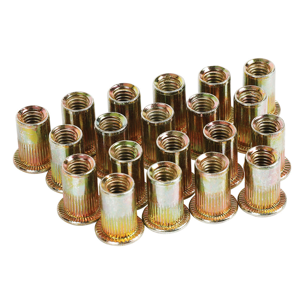 ToolPRO Rivet Nut Inserts M6 20 Piece Supercheap Auto New Zealand