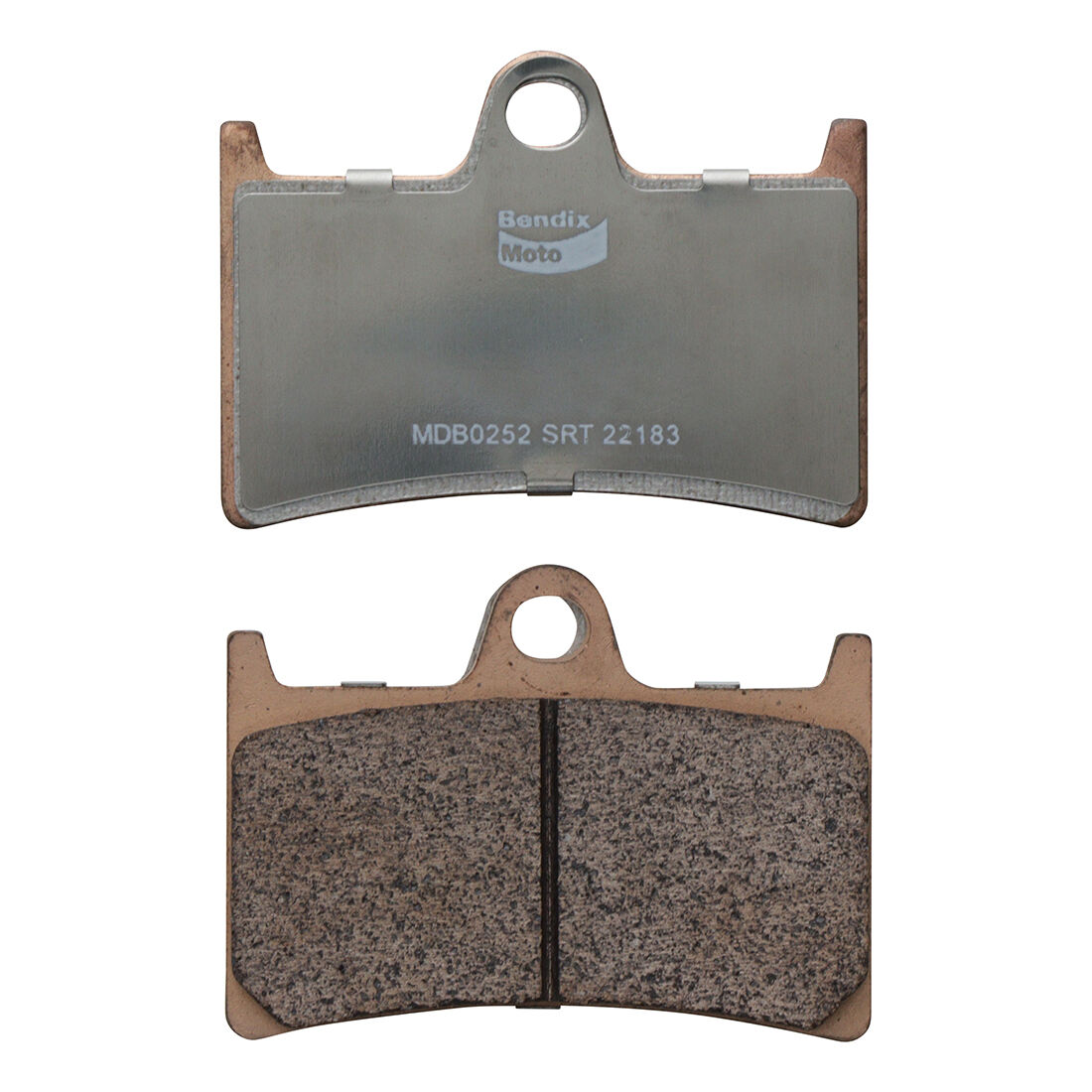 Bendix Street Road Track Motorcycle Disc Brake Pads - MDB0252-SRT, , scanz_hi-res