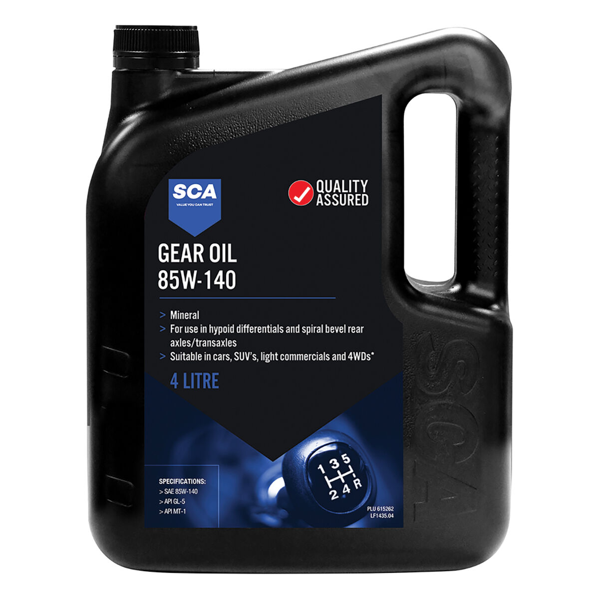 SCA Gear Oil 85W-140 4 Litre, , scanz_hi-res