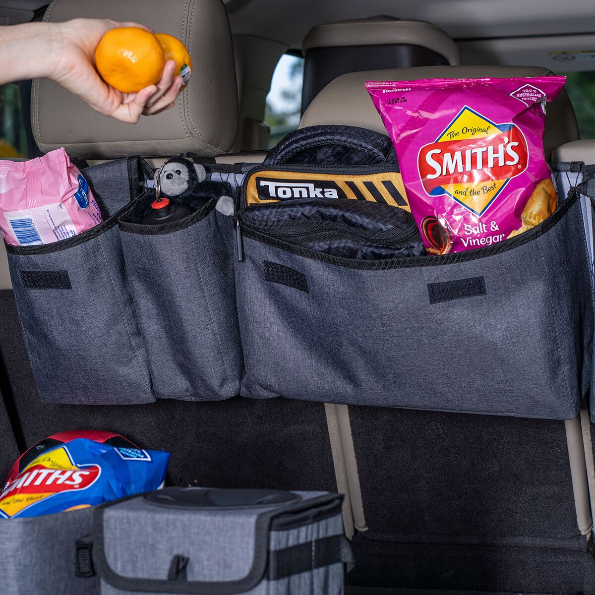 Cabin Crew Repreve Hanging Boot Organiser Grey/Print/Black, , scanz_hi-res