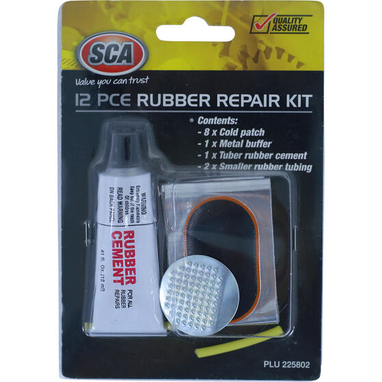 Sca Rubber Repair Kit 12 Piece Supercheap Auto New Zealand