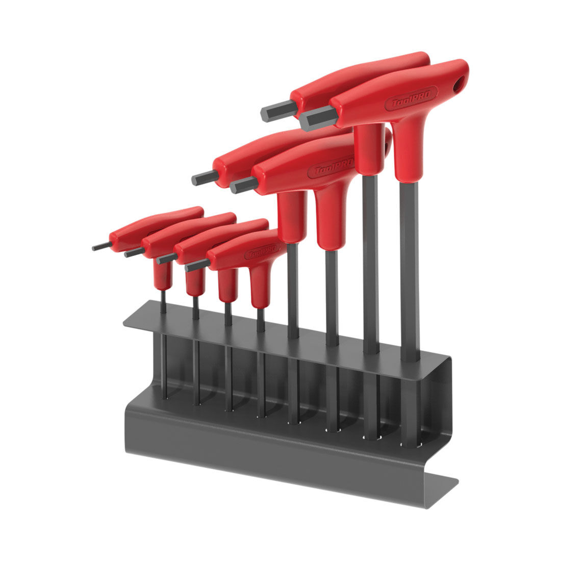 ToolPRO 8 Piece SAE T-Handle Hex Key Set, , scanz_hi-res