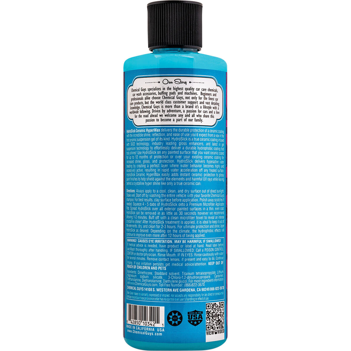 Chemical Guys HydroSlick Si02 Ceramic Coating Hyperwax 473mL, , scanz_hi-res