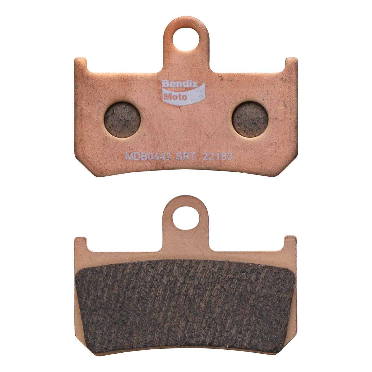 Bendix Street Road Track Motorcycle Disc Brake Pads - MDB0442-SRT, , scanz_hi-res