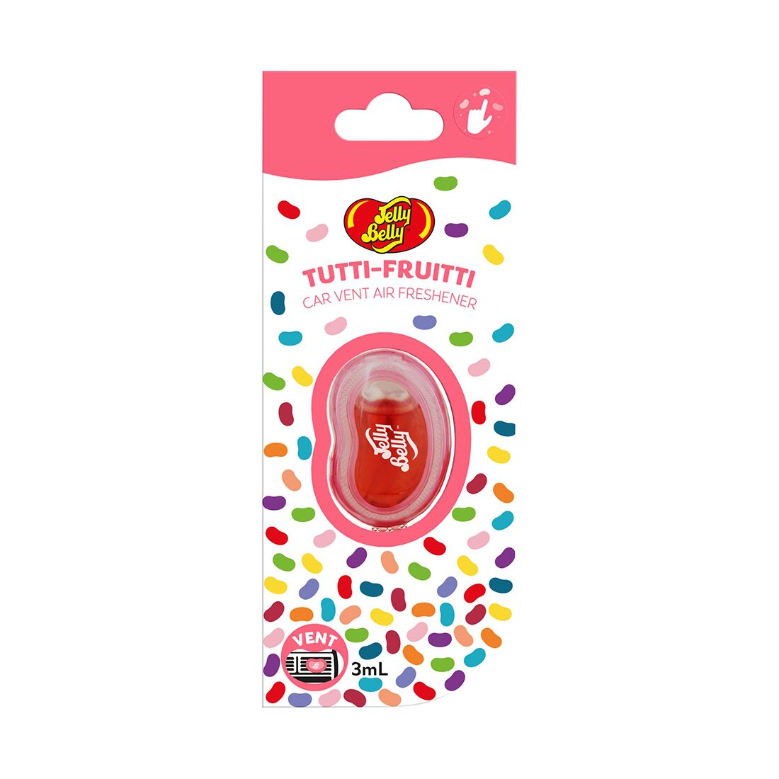 Jelly Belly Vent Air Freshener - Tutti Fruitti 1 Pack, , scanz_hi-res