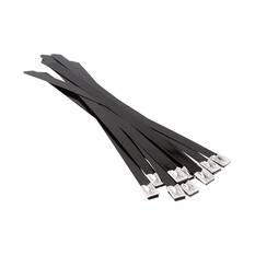 Tridon 316 Stainless Steel Cable Ties - Black Epoxy Coated, 200mm x 8mm, 10 Pack - CT316-208HD, , scanz_hi-res
