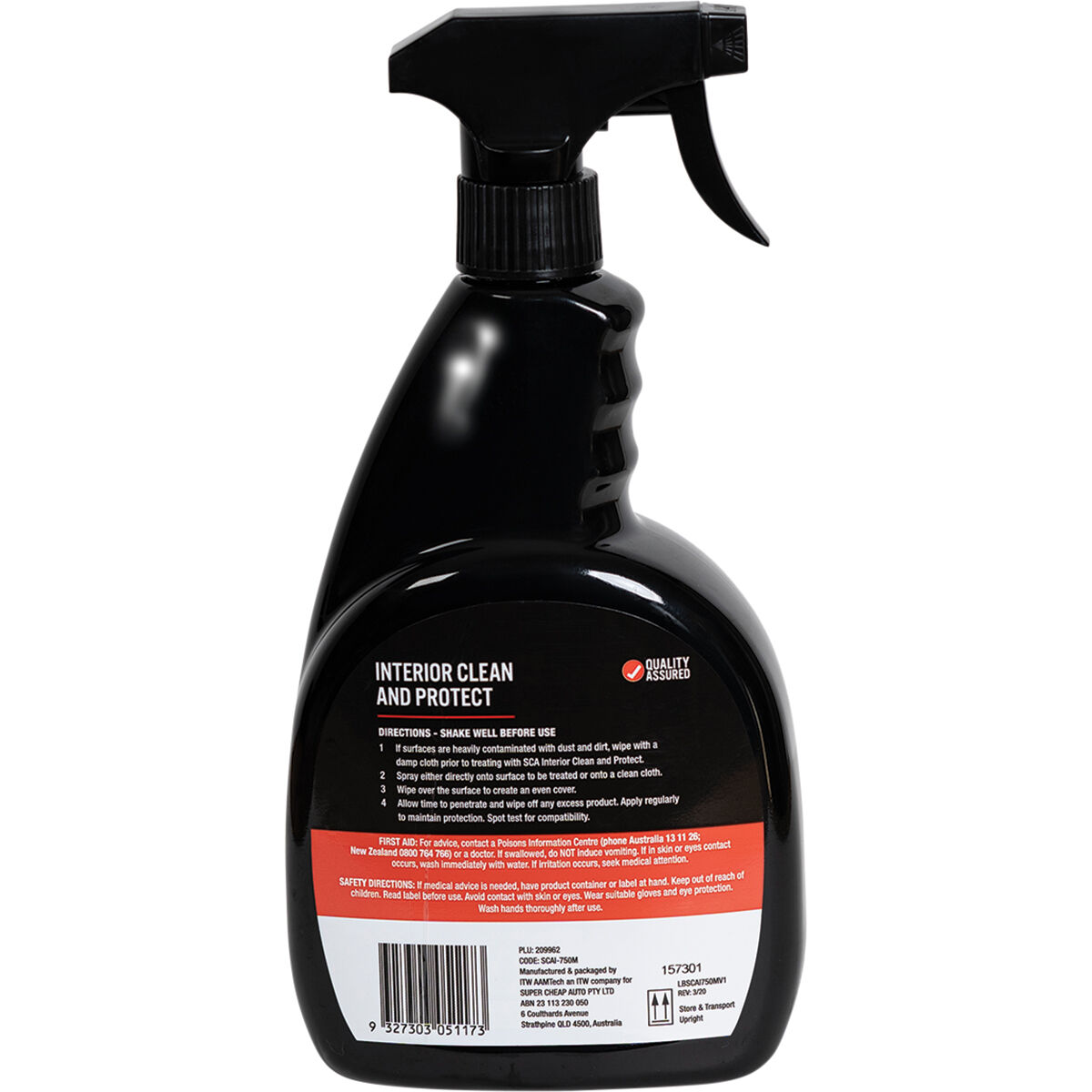 SCA Interior Clean & Protect 750mL, , scanz_hi-res
