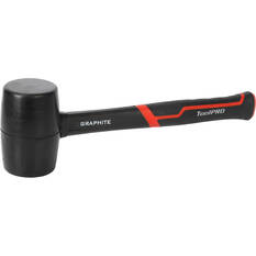 ToolPRO Rubber Mallet - Graphite, 16oz, 450g, , scanz_hi-res