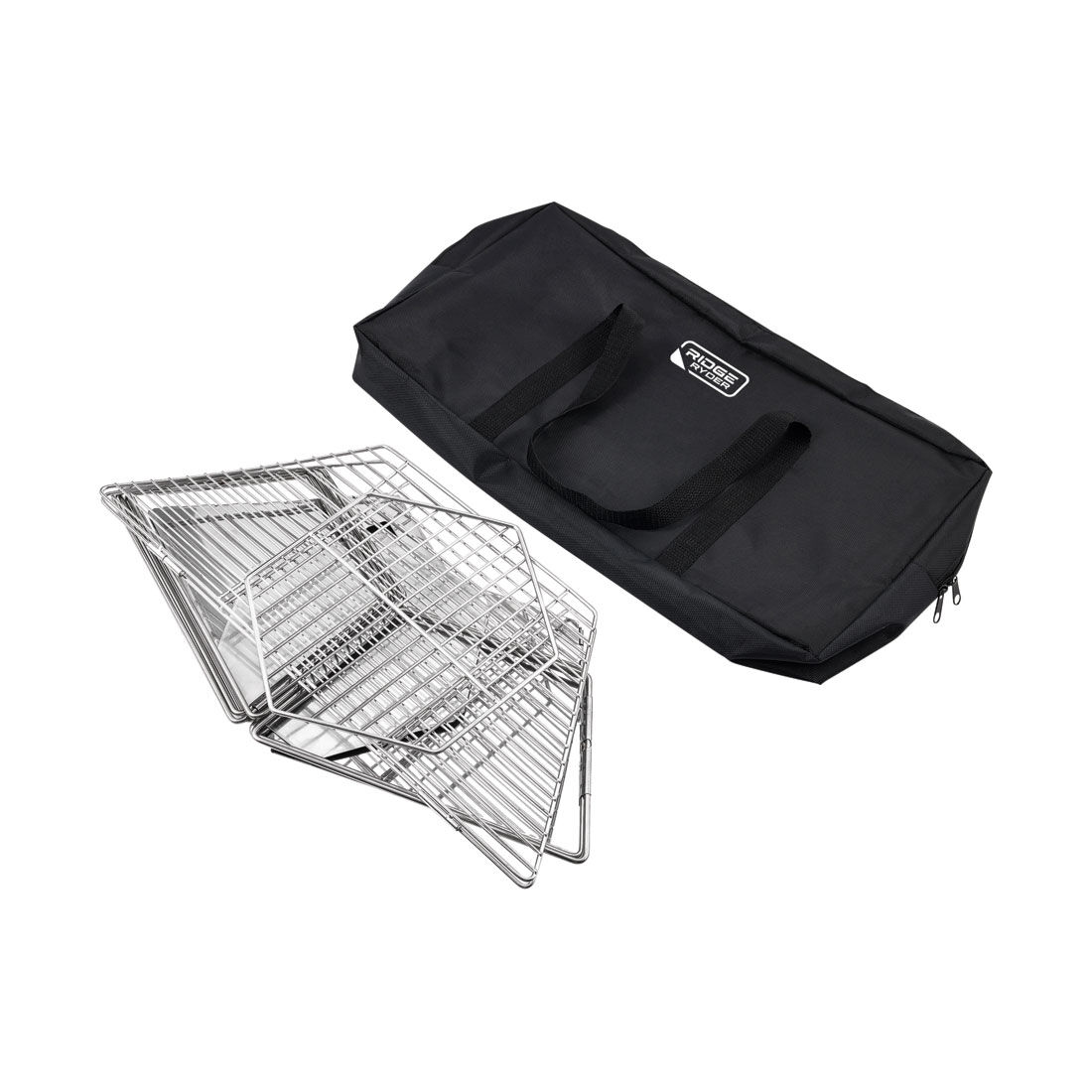 Ridge Ryder Foldable Fire Pit with Grill, , scanz_hi-res