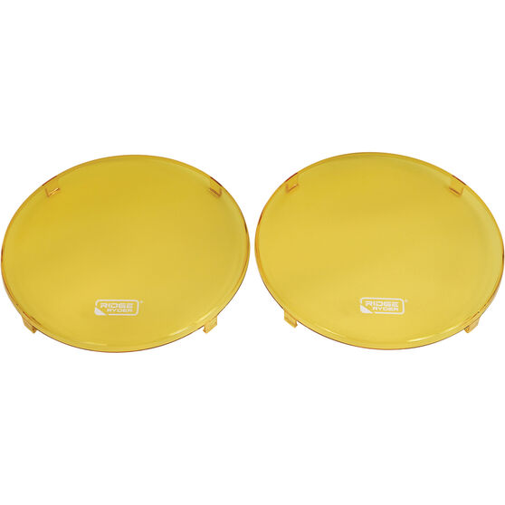 Ridge Ryder Driving Light Yellow Lens Cover Suit 224mm, , scanz_hi-res