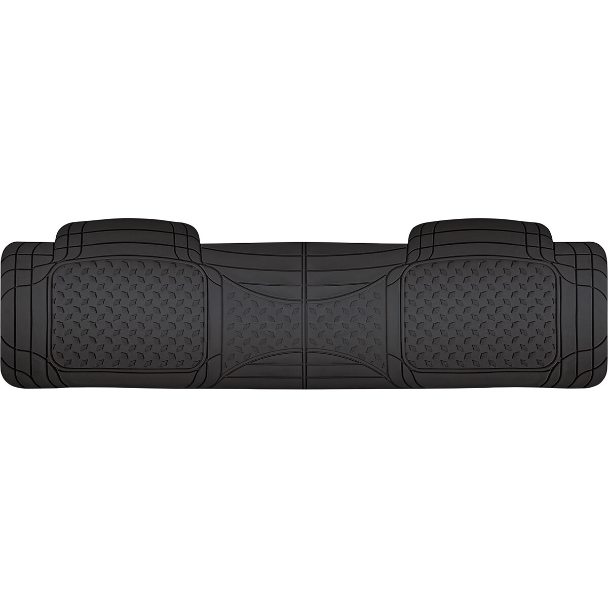 SCA Car Floor Mat Black Rubber Single Rear Supercheap Auto