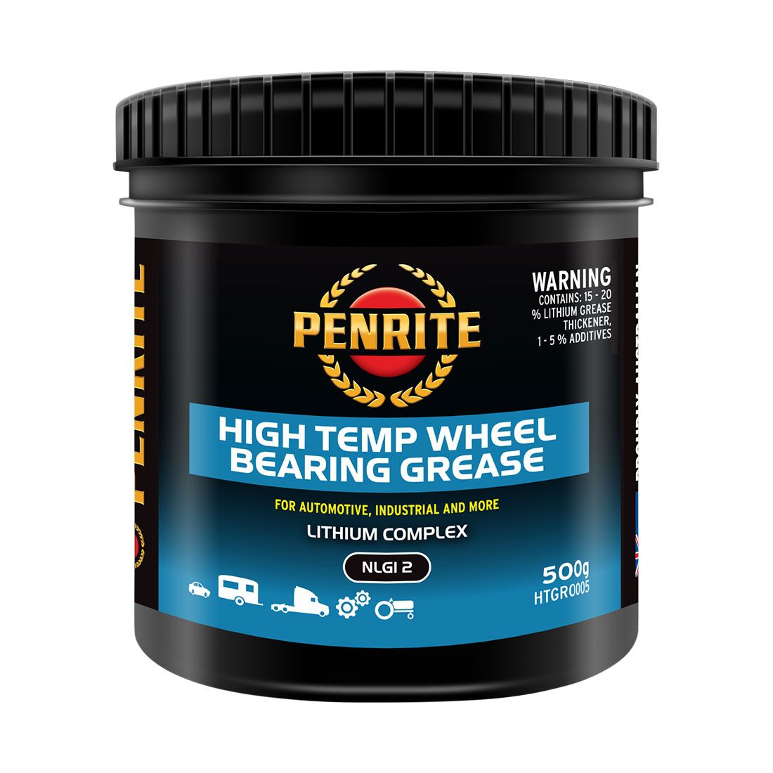 Penrite High Temp Wheel Bearing Grease 500g, , scanz_hi-res