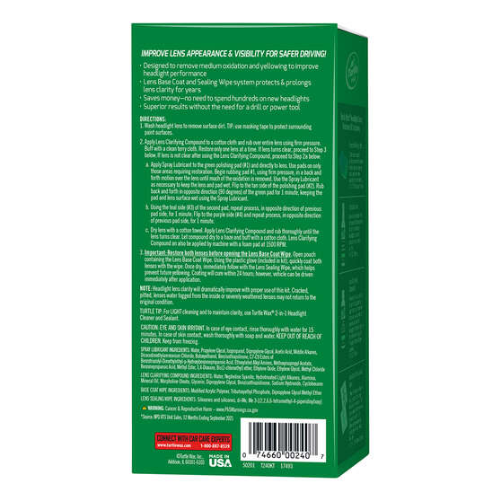 Turtle Wax Headlight Restorer Kit, , scanz_hi-res