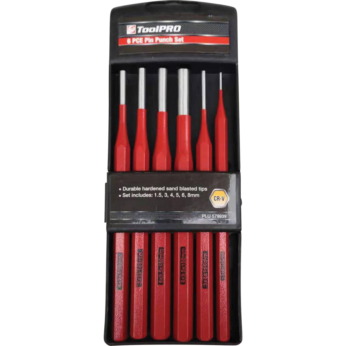 ToolPRO Punch Set, Pin - 6 Piece, , scanz_hi-res