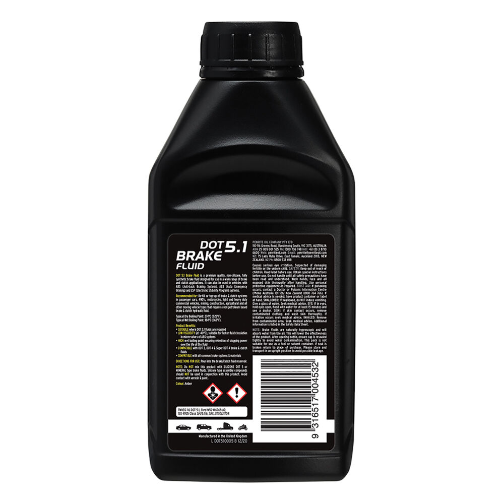 Penrite Brake Fluid DOT 5.1 500mL Supercheap Auto New Zealand