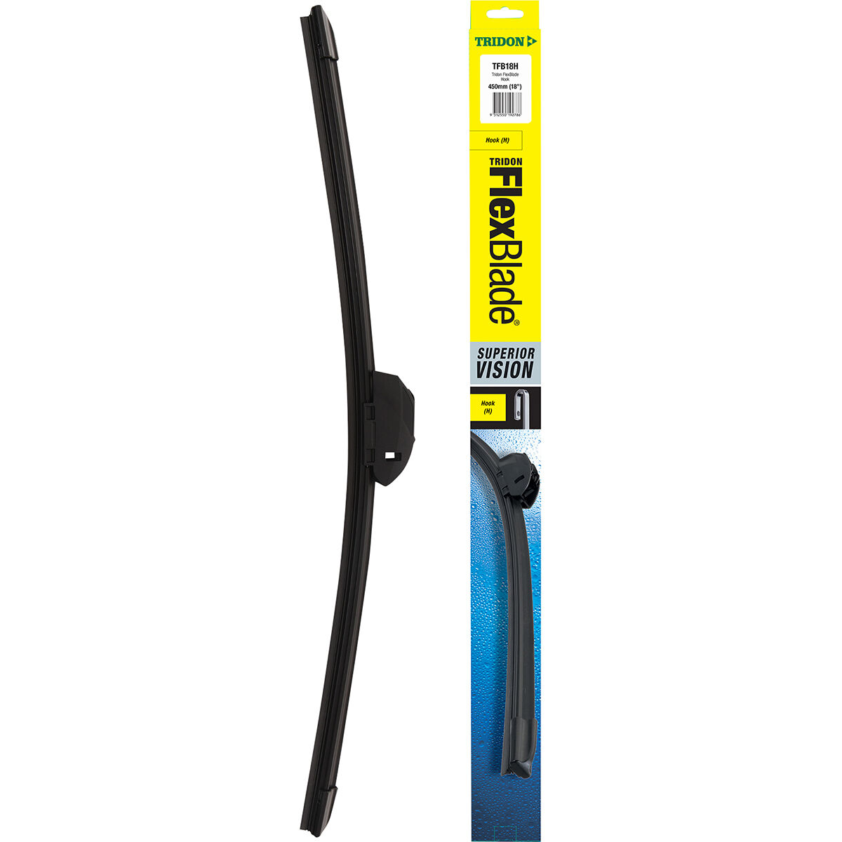 Tridon FlexBlade Wiper 450mm (18") Single - TFB18H, , scanz_hi-res