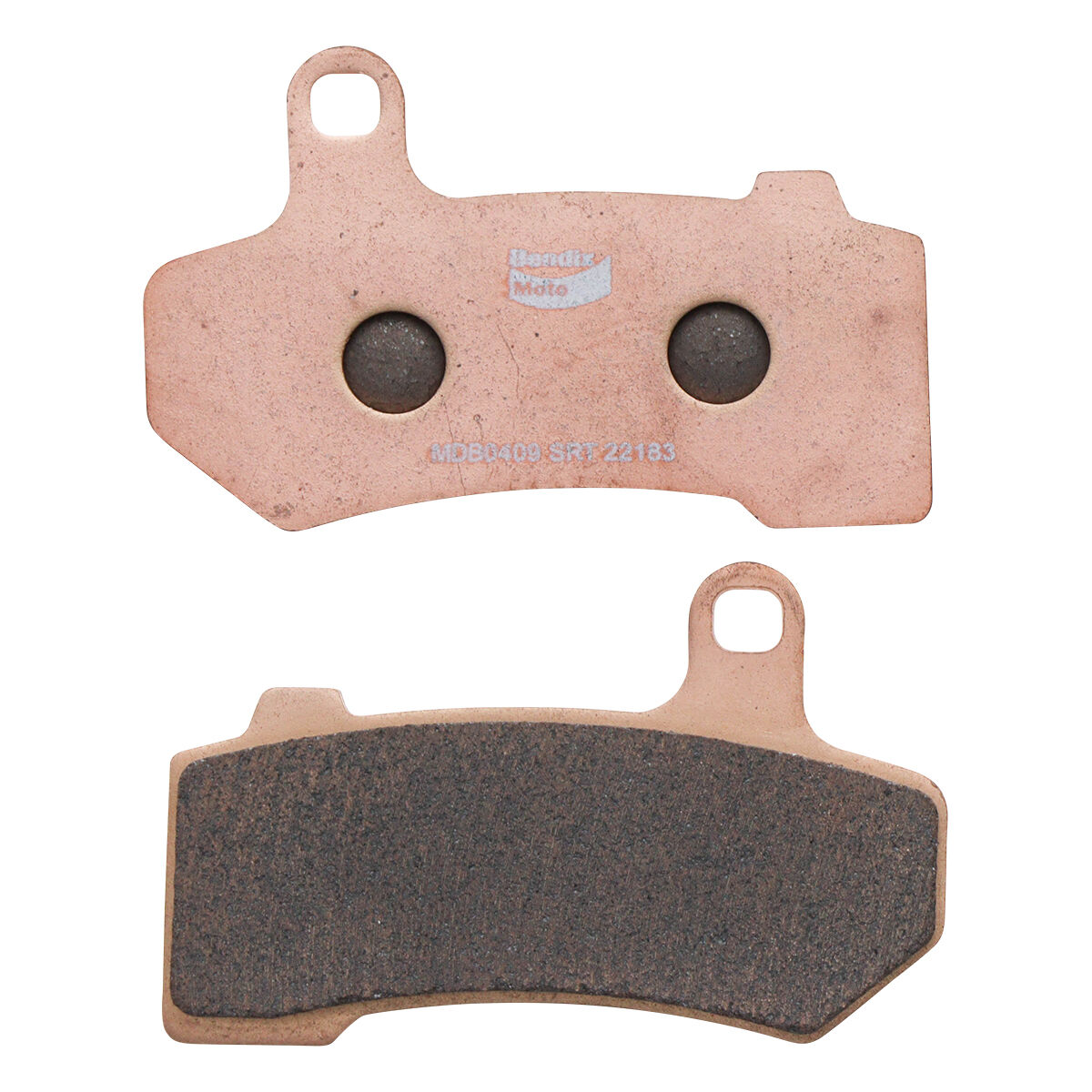 Bendix Street Road Track Motorcycle Disc Brake Pads - MDB0409-SRT, , scanz_hi-res