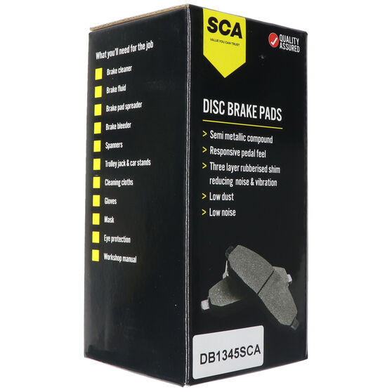 SCA Disc Brake Pads DB1345SCA, , scanz_hi-res