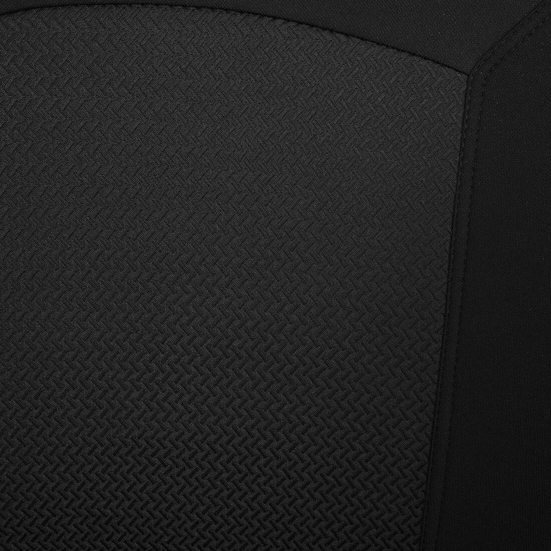 SCA Jacquard Seat Cover Pack Black Adjustable Headrests Airbag Compatible 30&06H SAB, , scanz_hi-res