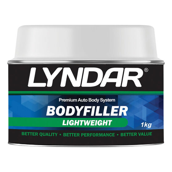 Lyndar Lightweight Body Filler 1kg, , scanz_hi-res