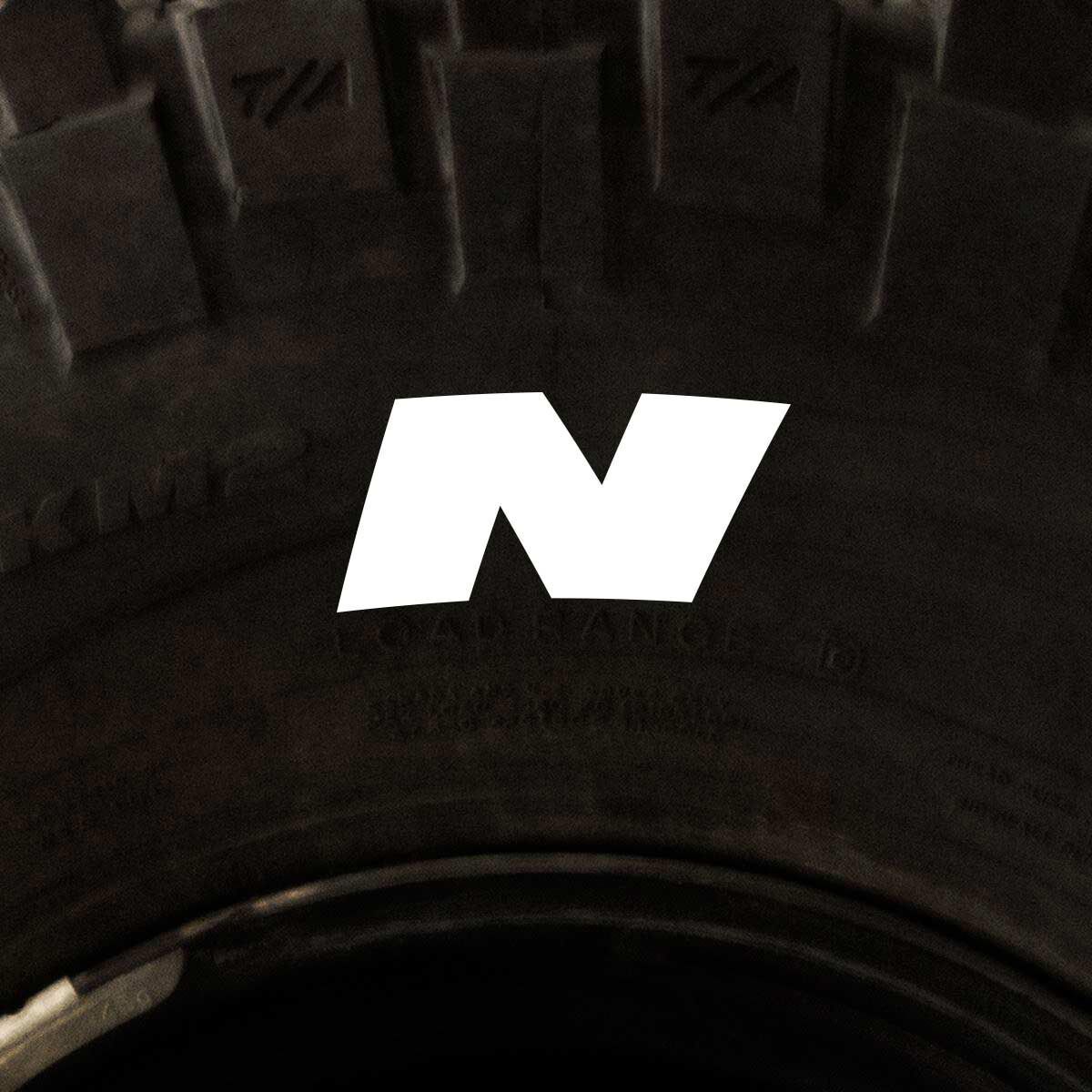 Tire Stickers - Letter N, , scanz_hi-res