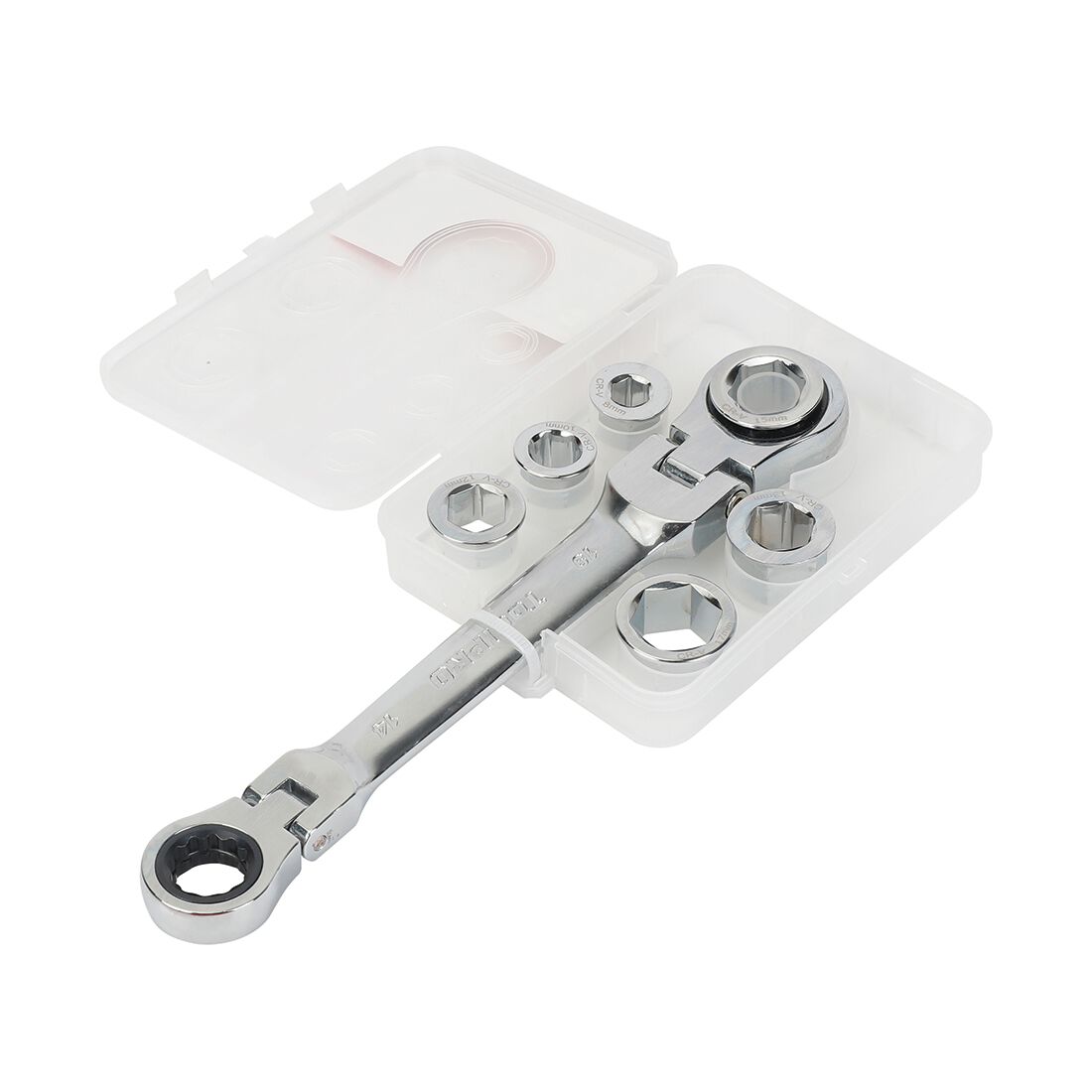 ToolPRO QC Double Flex Ring Ratchet Wrench Set, , scanz_hi-res