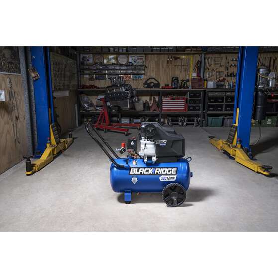 Blackridge Air Compressor 2.5HP  Direct Drive Hi Flow 40 Litre tank, , scanz_hi-res