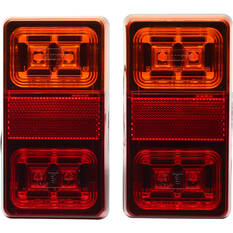 Trailer Lamp LED 12V Rectangular 2 Pack, , scanz_hi-res