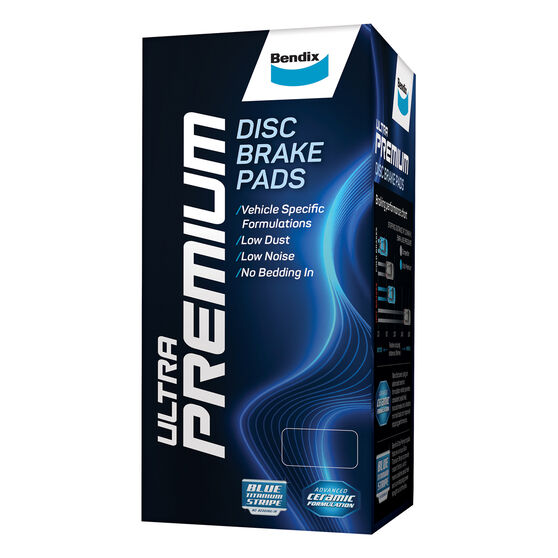 Bendix Ultra Premium Disc Brake Pads - DB1801UP, , scanz_hi-res
