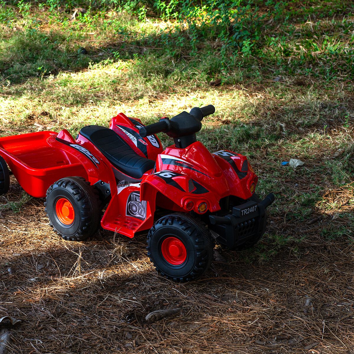 Ride On ATV and Trailer 6V, , scanz_hi-res