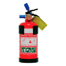 MEGAFire Fire Extinguisher 1kg Recreational with Plastic Mounting Bracket, , scanz_hi-res