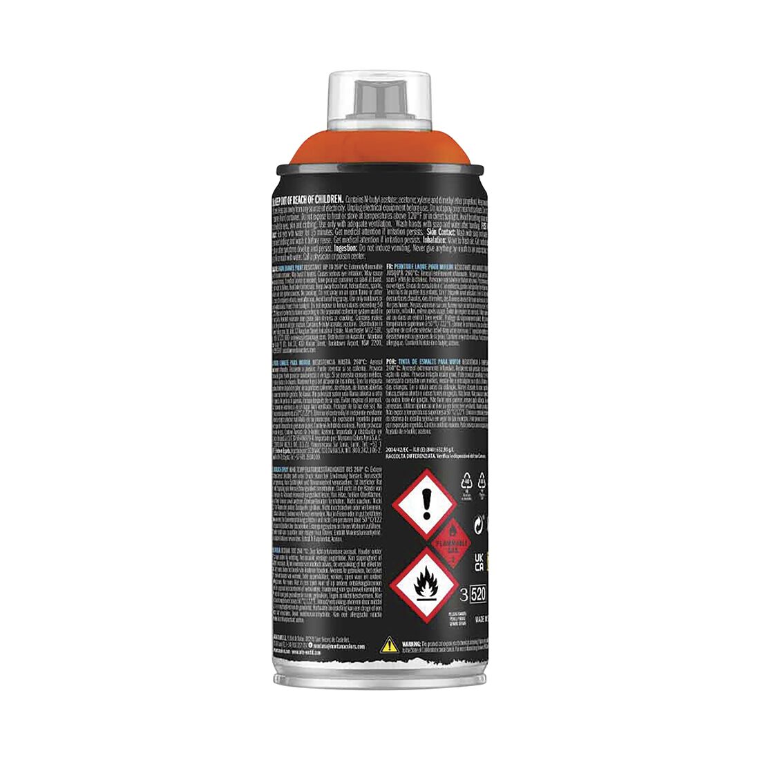 MTN PRO Engine Enamel Orange Chevy 400ml Spray Paint, , scanz_hi-res