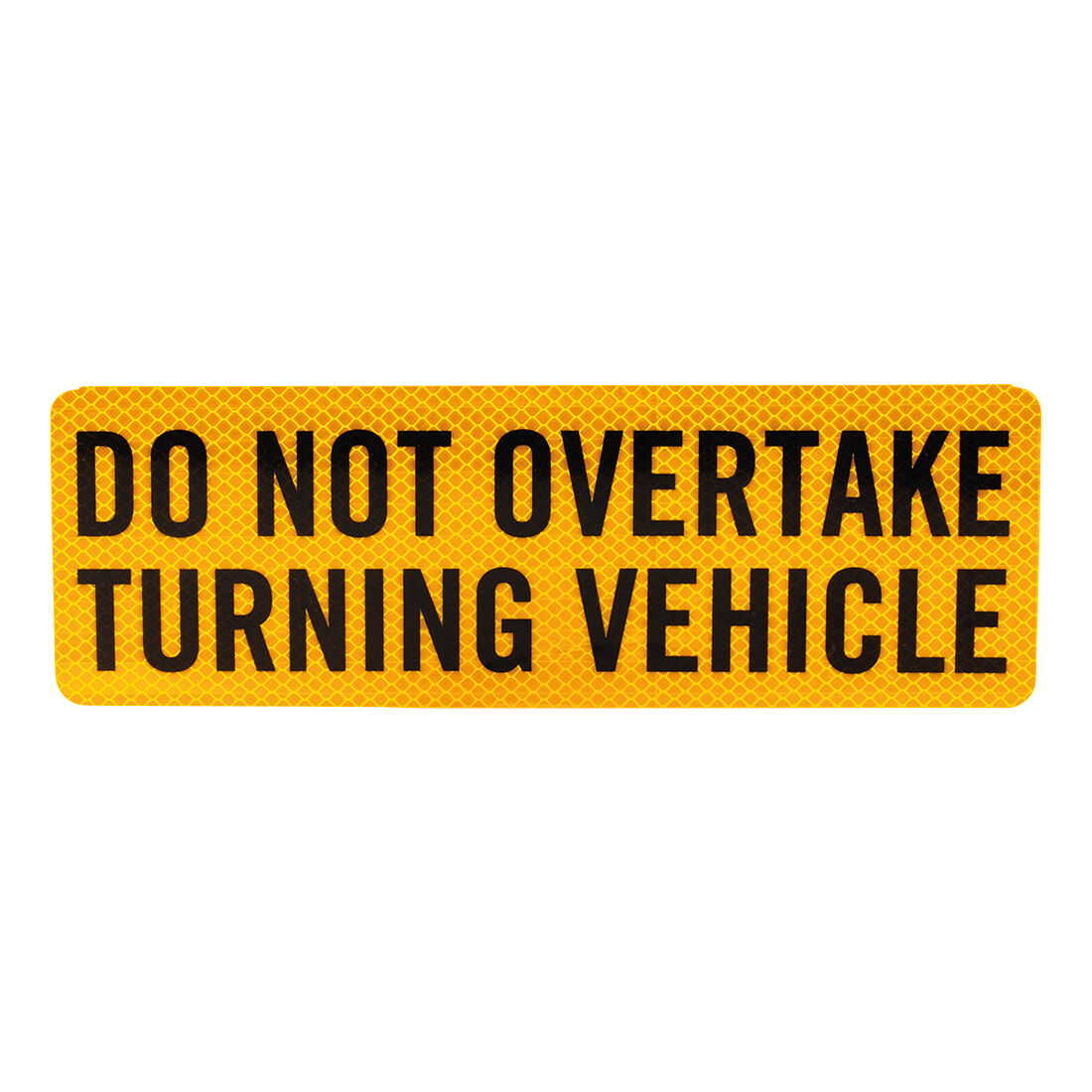 Companion Do Not Overtake Sticker, , scanz_hi-res
