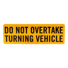 Companion Do Not Overtake Sticker, , scanz_hi-res