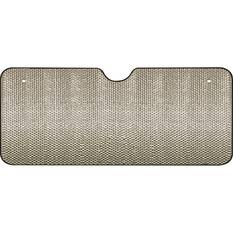 SCA Extra Wide Bubble Sunshade Silver Accordion Front, , scanz_hi-res