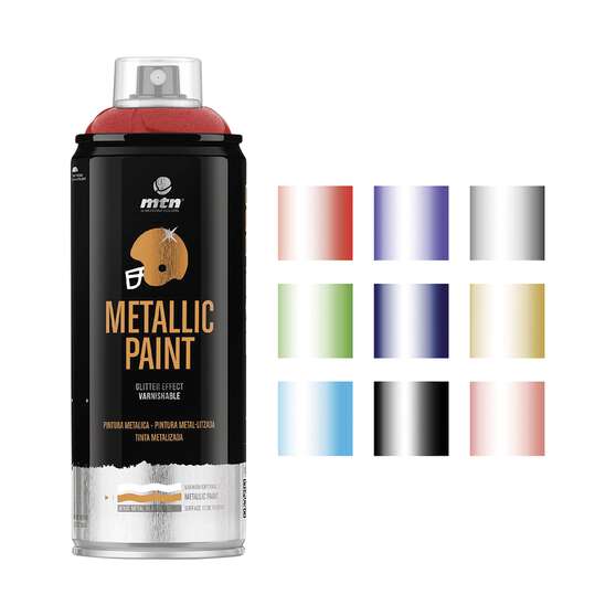 MTN Pro Metallic Red Spray Paint 400mL, , scanz_hi-res