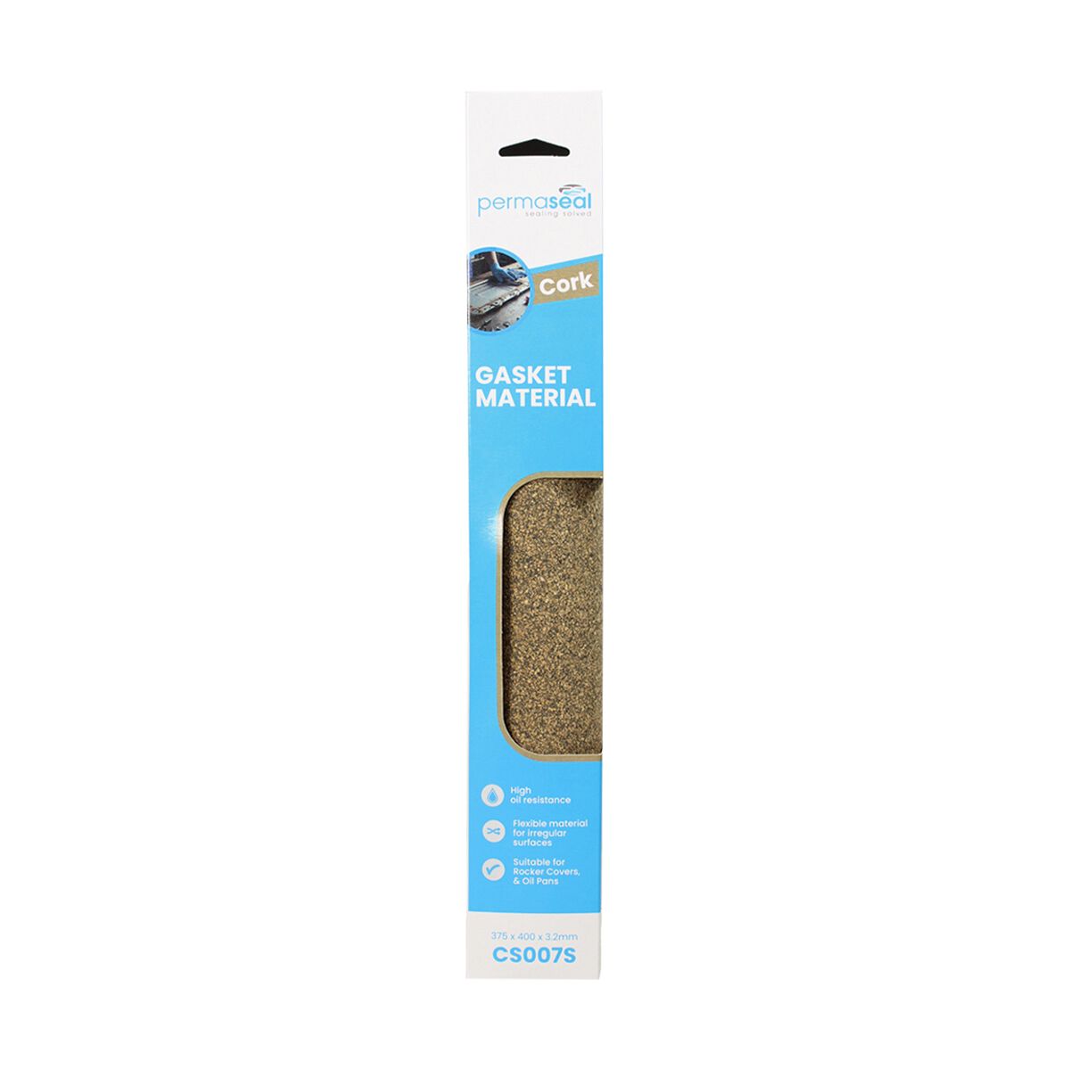 Permaseal Rubberised Cork Sheet 3.2MM CS007S, , scanz_hi-res