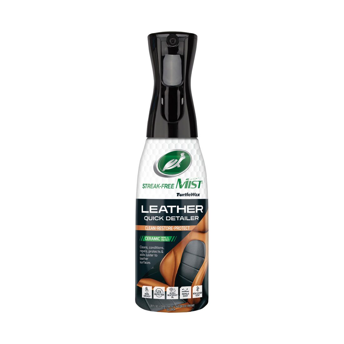Turtle Wax Leather Mist Detailer 591mL, , scanz_hi-res