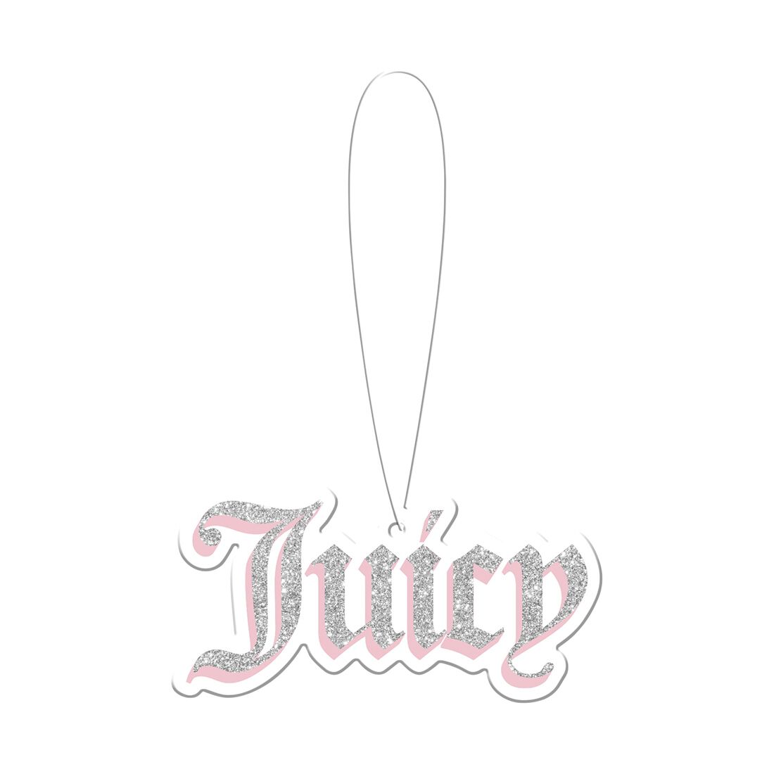 Juicy Couture Air Freshener - Glitter Logo Silver/Pink, , scanz_hi-res